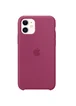 Чехол Silicone case (AAA) для Apple iPhone 11 (6.1") Малиновый / Pomegranate