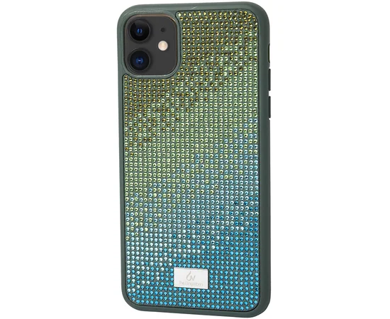TPU чехол Bling World Rainbown Design для Apple iPhone 11 (6.1") Зеленый