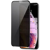 Защитное стекло Privacy 5D (full glue)  для Apple iPhone 11 / XR (6.1") Черный