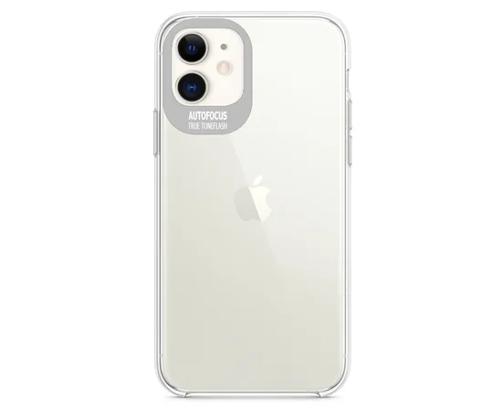 TPU чехол Epic clear flash для Apple iPhone 11 (6.1") Бесцветный / Серебряный