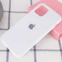 Чохол Silicone Case Full Protective (AA) для Apple iPhone 11 (6.1") Білий / White