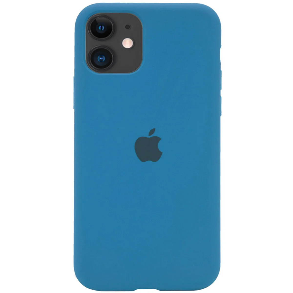 Чехол Silicone Case Full Protective (AA) для Apple iPhone 11 (6.1") Синий / Sea Blue