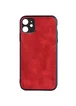 Кожаный чехол AIORIA Vintage для Apple iPhone 11 (6.1") Красный