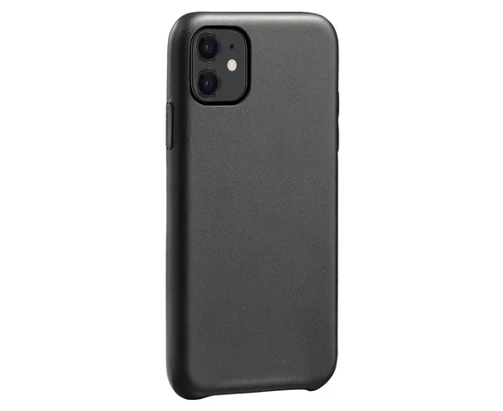 Кожаный чехол AHIMSA PU Leather Case (A) для Apple iPhone 11 (6.1") Черный