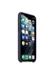 Чехол Silicone case (A) для Apple iPhone 11 (6.1") Синий / Midnight Blue
