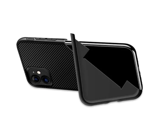 TPU чехол Magic Folding series для Apple iPhone 11 (6.1") Черный