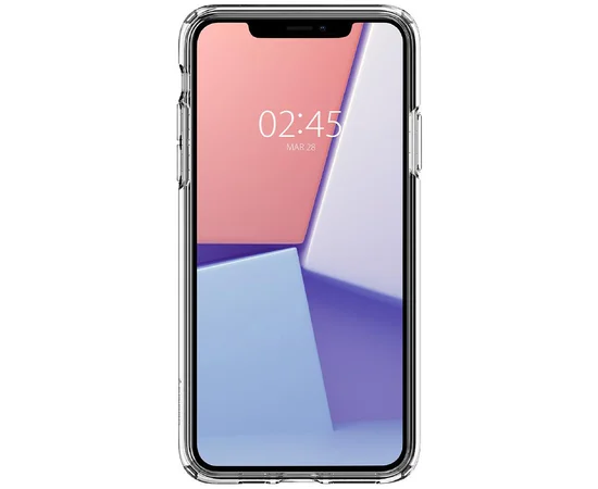 TPU чехол GETMAN Transparent 1,0 mm для Apple iPhone 11 (6.1") Прозрачный / Transparent