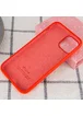 Чохол Silicone case (A) (з закритим низом) для Apple iPhone 11 (6.1 ") Червоний / Red