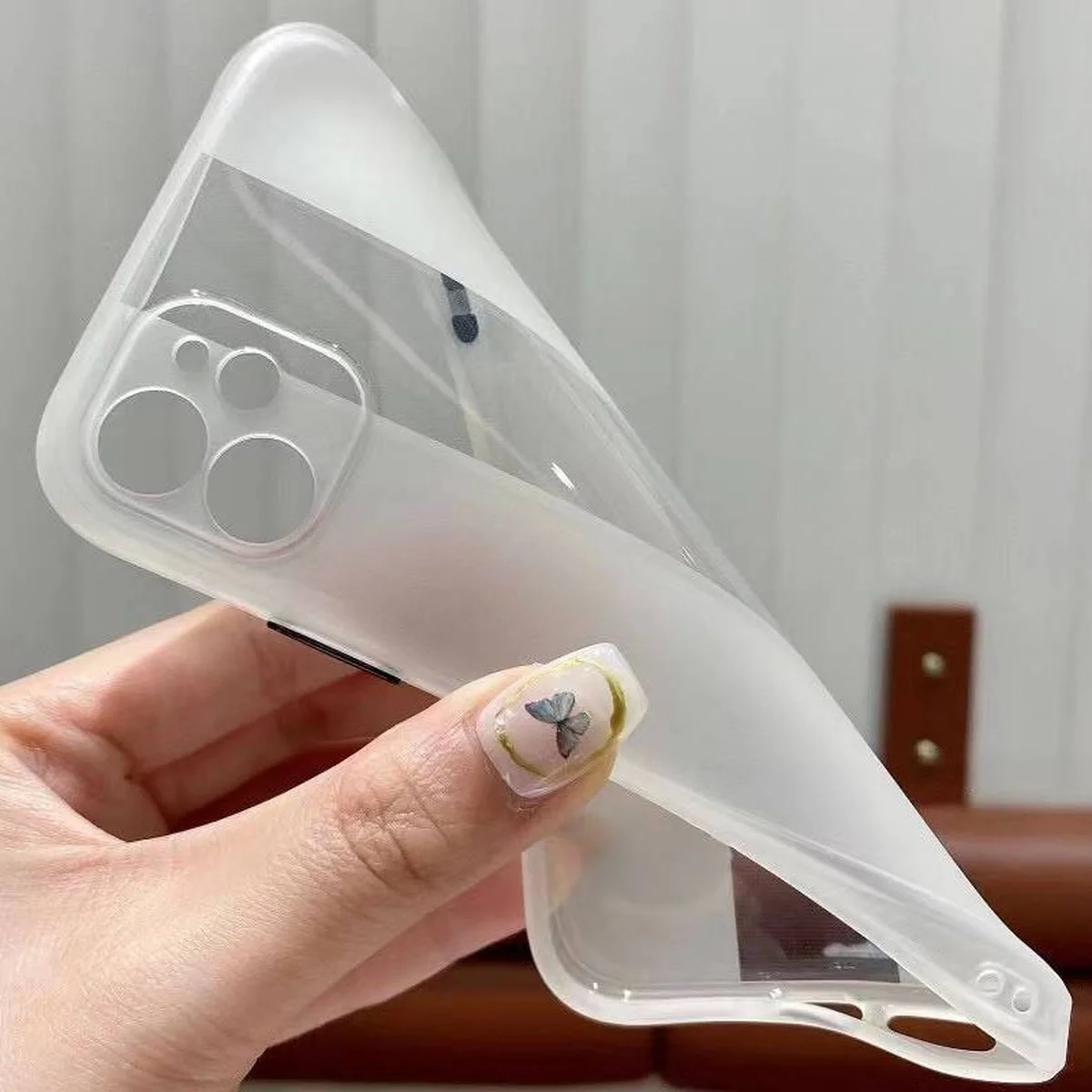 Чехол TPU Glossy Line Full Camera для Apple iPhone 11 (6.1") Матовый