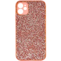 TPU+PC чехол Diamond Full Camera для Apple iPhone 11 (6.1") Pink