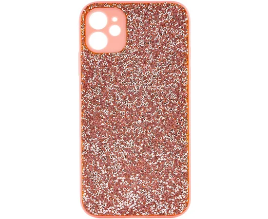 TPU+PC чехол Diamond Full Camera для Apple iPhone 11 (6.1") Pink
