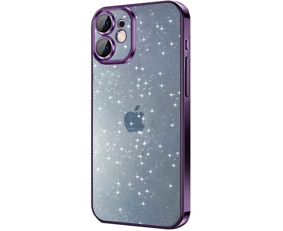 Чехол TPU+PC Glittershine для Apple iPhone 11 (6.1") Purple