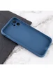 TPU+Glass чехол Matte Candy Full camera для Apple iPhone 11 (6.1") Синий