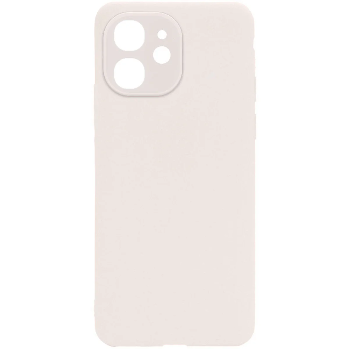 Силиконовый чехол Candy Full Camera для Apple iPhone 11 (6.1") Бежевый / Antigue White