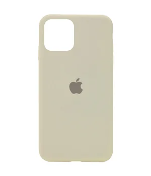 Чохол Silicone Case Full Protective (AA) для Apple iPhone 11 (6.1 ") Бежевий / Antigue White