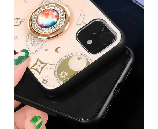 TPU+Glass чехол TYBOMB Cloud Atlas для Apple iPhone 11 (6.1") Pink