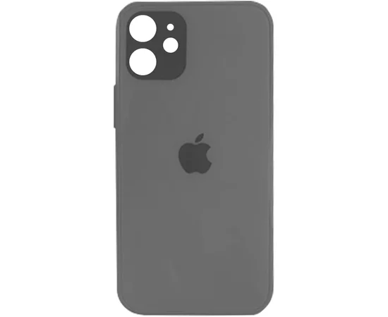 TPU+Glass чехол GLOSSY Logo Full camera для Apple iPhone 11 (6.1") Серый