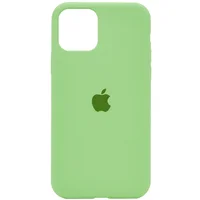 Чехол Silicone Case Full Protective (AA) для Apple iPhone 11 (6.1") Мятный / Mint