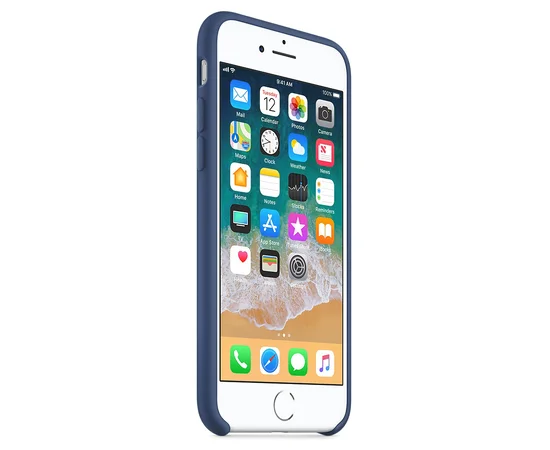 Силиконовый чехол Soft cover для Apple iPhone 11 (6.1") Синий /  Blue Cobalt