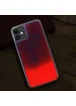 Неоновый чехол Neon Sand glow in the dark для Apple iPhone 11 (6.1") Фиолетовый / Оранжевый