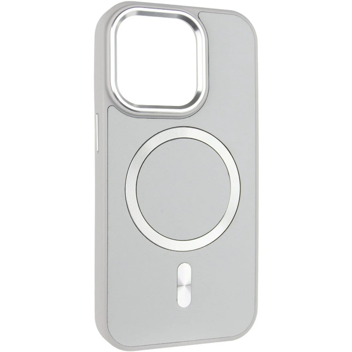 Кожаный чехол SnapCase with MagSafe для Apple iPhone 11 (6.1") Grey
