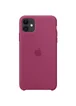 Чехол Silicone Case (AA) для Apple iPhone 11 (6.1") Малиновый / Pomegranate
