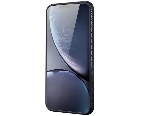 Чехол-накладка G-Case Carbon Fiber Shield для Apple iPhone 11 (6.1") Черный