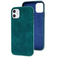Шкіряний чохол Croco Leather для Apple iPhone 11 (6.1 ") Green