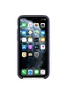 Чехол Silicone case (A) для Apple iPhone 11 (6.1") Синий / Midnight Blue