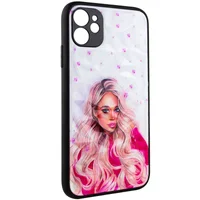 TPU+PC чехол Prisma Ladies для Apple iPhone 11 (6.1") Pink