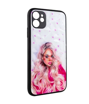 TPU+PC чохол Prisma Ladies для Apple iPhone 11 (6.1") Pink