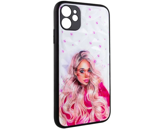 TPU+PC чохол Prisma Ladies для Apple iPhone 11 (6.1") Pink