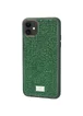 TPU чехол Bling World Grainy Diamonds для Apple iPhone 11 (6.1") Зеленый