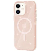 Чехол TPU Galaxy Sparkle (MagFit) для Apple iPhone 11 (6.1") Gold+Glitter