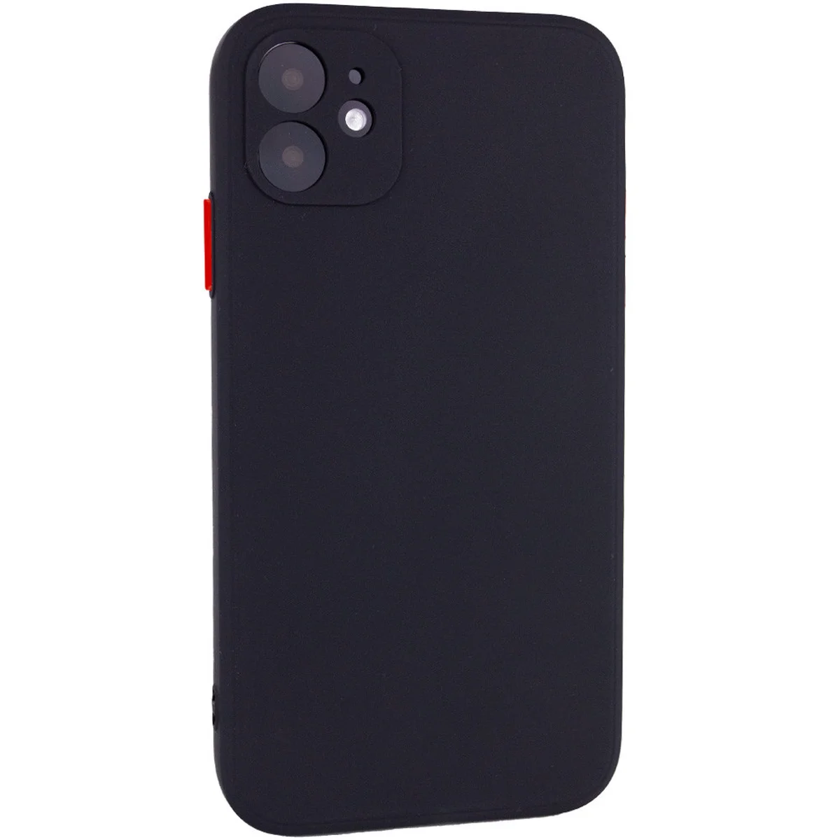 Чехол TPU Square Full Camera для Apple iPhone 11 (6.1") Черный