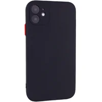 Чехол TPU Square Full Camera для Apple iPhone 11 (6.1") Черный