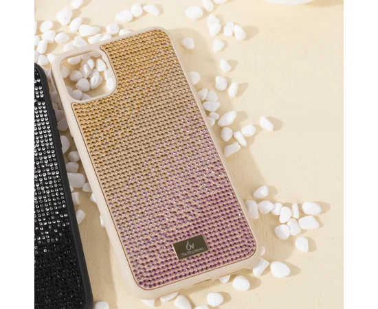 TPU чехол Bling World Rainbown Design для Apple iPhone 11 (6.1") Золотой