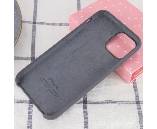 Чехол Silicone Case (AA) для Apple iPhone 11 (6.1") Серый / Charcoal Gray