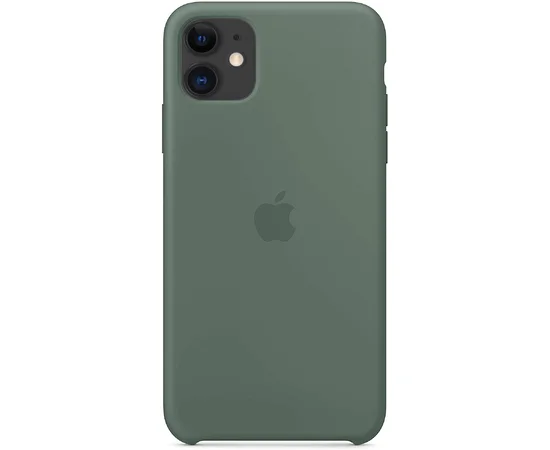 Чехол Silicone case (AAA) для Apple iPhone 11 (6.1") Зеленый / Pine green