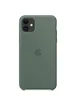 Чехол Silicone case (AAA) для Apple iPhone 11 (6.1") Зеленый / Pine green