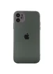 TPU+Glass чехол Matte Candy Full camera для Apple iPhone 11 (6.1") Зеленый