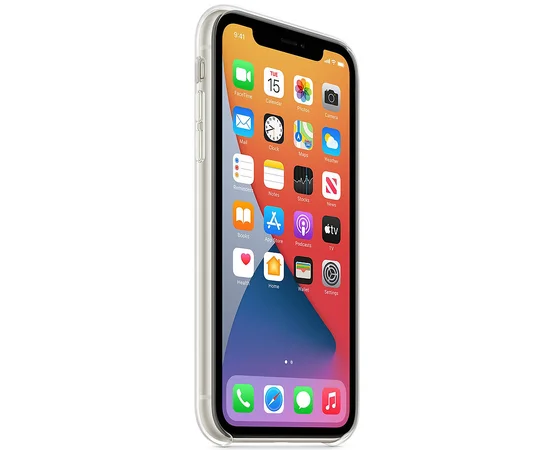 Чехол Clear Case (AAA) для Apple iPhone 11 (6.1") Прозрачный