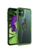 TPU+PC чехол Deen CrystalRing под магнитный держатель для Apple iPhone 11 (6.1") Бесцветный / Оливковый