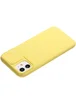 Чехол Camshield TPU со шторкой защищающей камеру для Apple iPhone 11 (6.1") Желтый