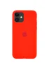 Чохол Silicone case (A) (з закритим низом) для Apple iPhone 11 (6.1 ") Червоний / Red