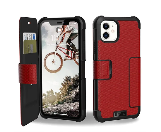 Чехол-книжка UAG Metropolis для Apple iPhone 11 (6.1") Красный