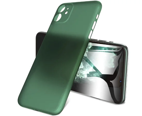 PP накладка LikGus Ultrathin 0,3 mm для Apple iPhone 11 (6.1") Зеленый