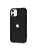 TPU чехол Matte LOGO для Apple iPhone 11 (6.1") Черный / Black