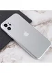 TPU+Glass чехол Matte Candy Full camera для Apple iPhone 11 (6.1") Белый