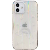 TPU+Glass чехол Aurora Space для Apple iPhone 11 (6.1") Радуга